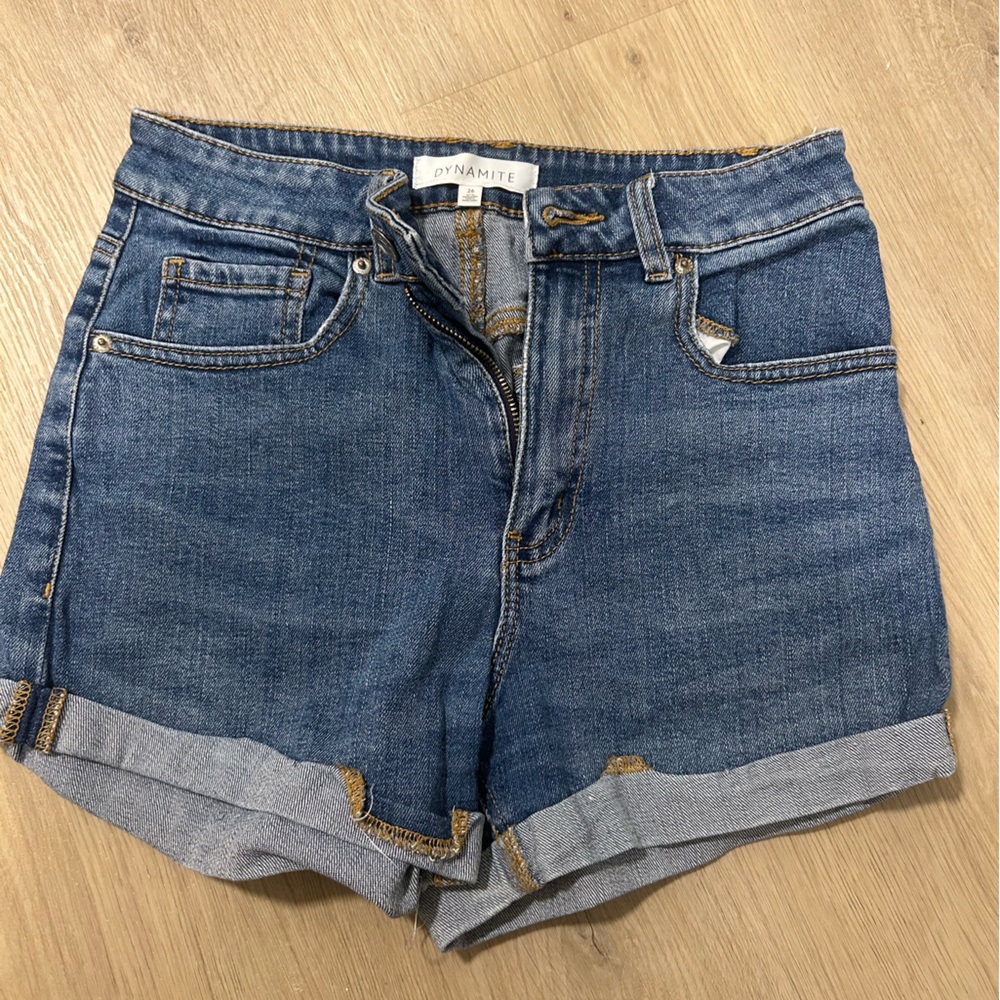 Dynamite Classic Blue Jean Shorts